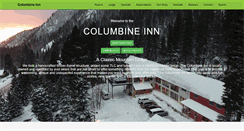 Desktop Screenshot of columbineinntaos.com