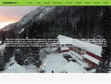 Tablet Screenshot of columbineinntaos.com